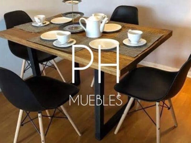Comedor cuadrado Santiago del Estero - PH Muebles | Construex