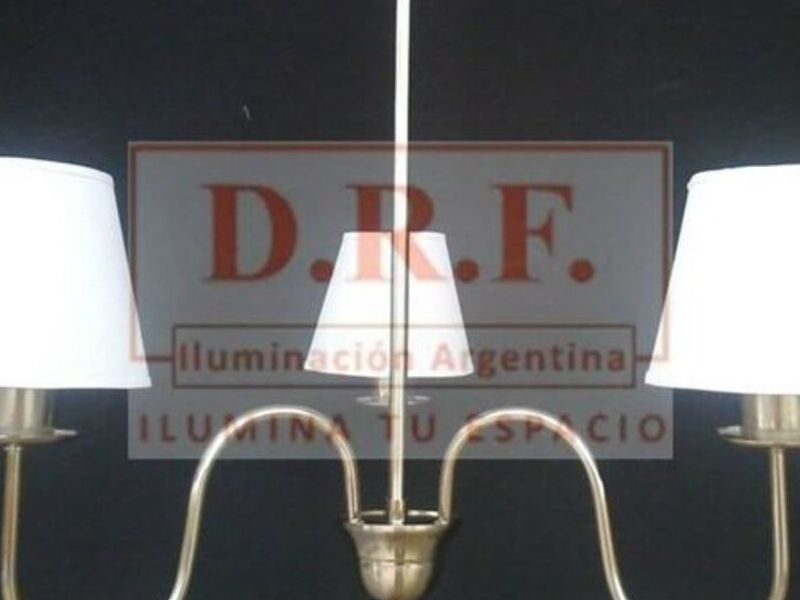 Candelabro de tela en Rosario  - D.R.F. Iluminación Argentina | Construex