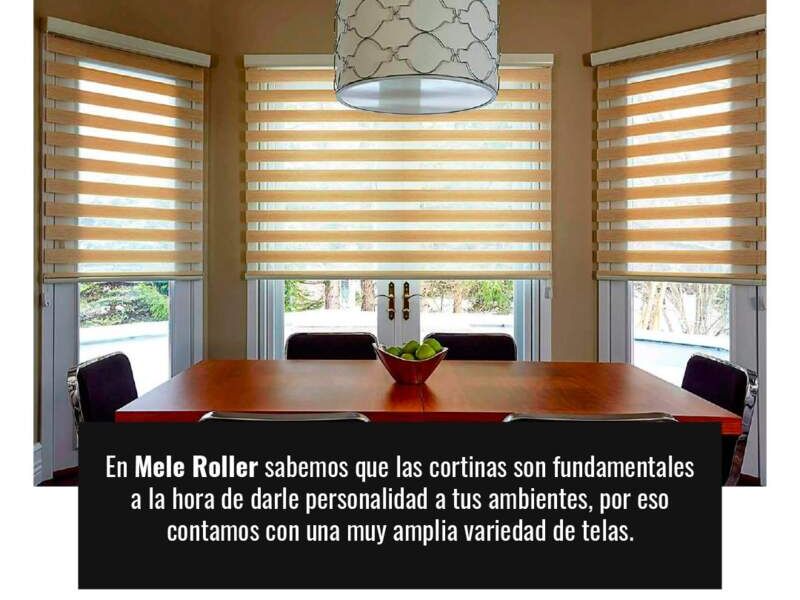cortinas tipo zebra en salta - Mele Roller | Construex