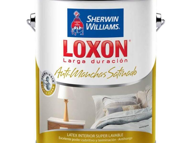 Loxon Larga Duración Anti-Manchas Satinado - Sherwin-Williams | Construex