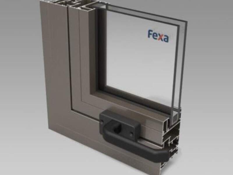 Perfil de aluminio ventiluz Argentina - Fexa | Construex