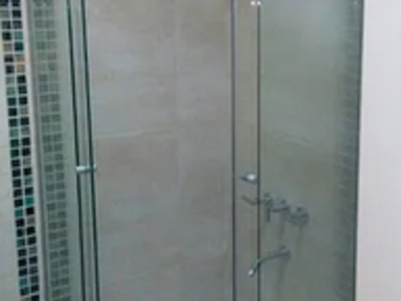 Cortinas de baño ESQUINERO Argentina - Ducha Glass | Construex