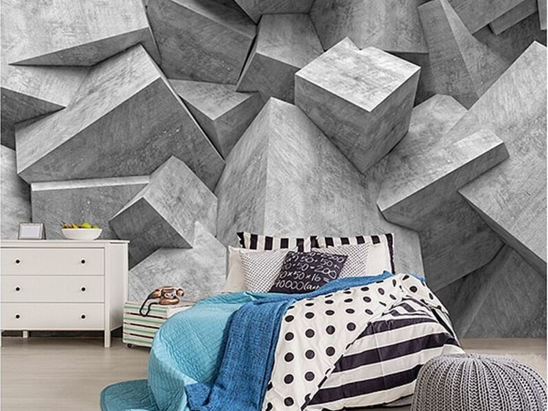 Dormitorio rocas 3d Argentina - Gcf Design | Construex