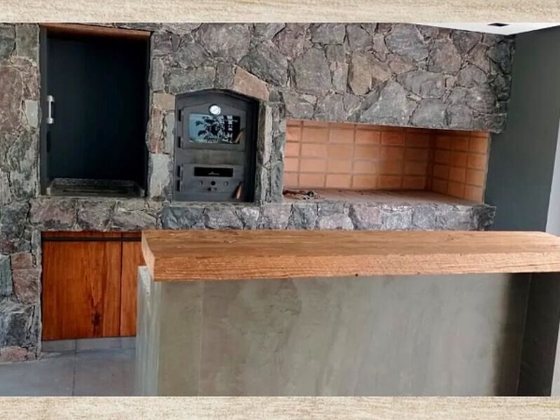 muebles asador madera maciza Argentina - MUEBLES A MEDIDA NL | Construex