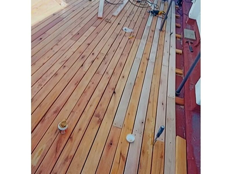 deck madera pérgola Argentina - ANTUNEZ PISOS | Construex
