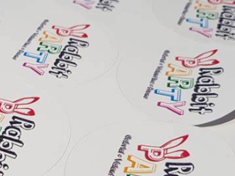 Stickers publicitario, La Plata Argentina Estudio Qubbus Construex